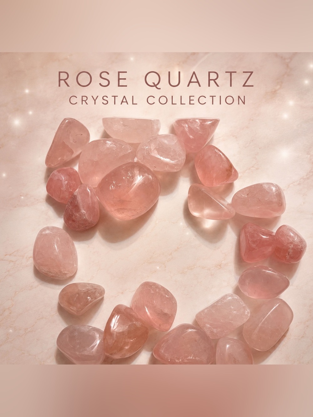 Rose Quartz Crystal Collection